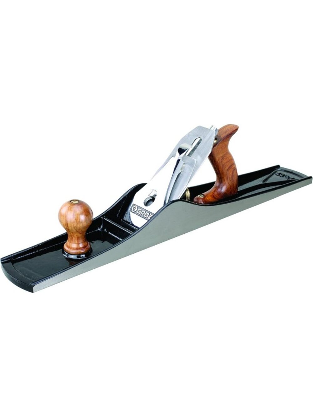 Hand Plane 18” Cast Iron Body, Adjustable Frog, 60mm Cutter for Woodworking